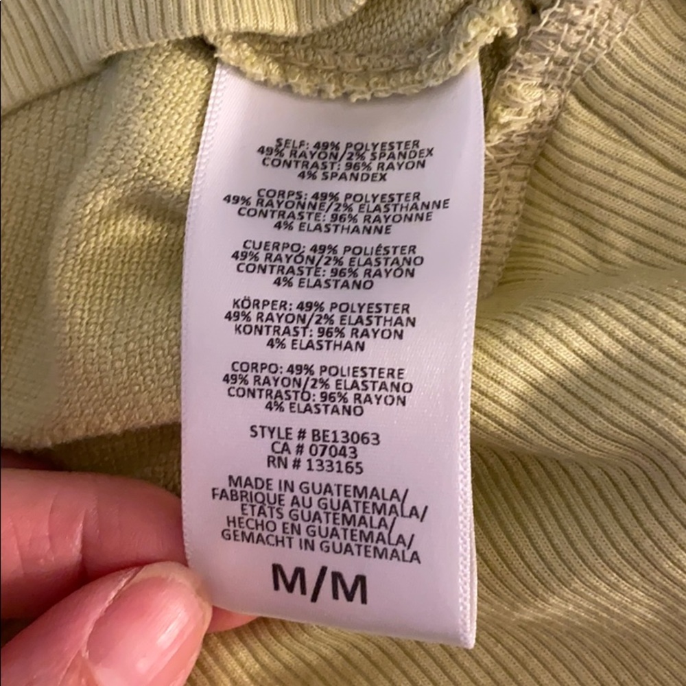 NWT Anthropologie Eri & Ali Lime Green Sweater - Picture 6 of 7